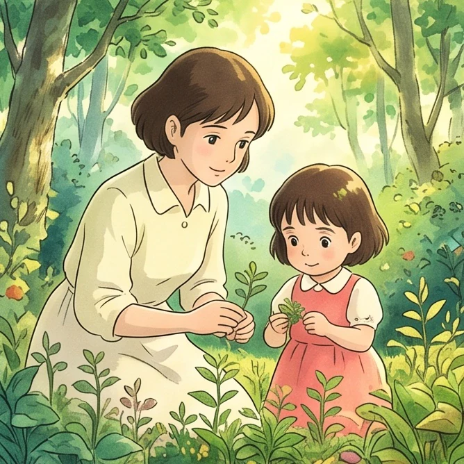 Hand-Painted Fantasy Anime