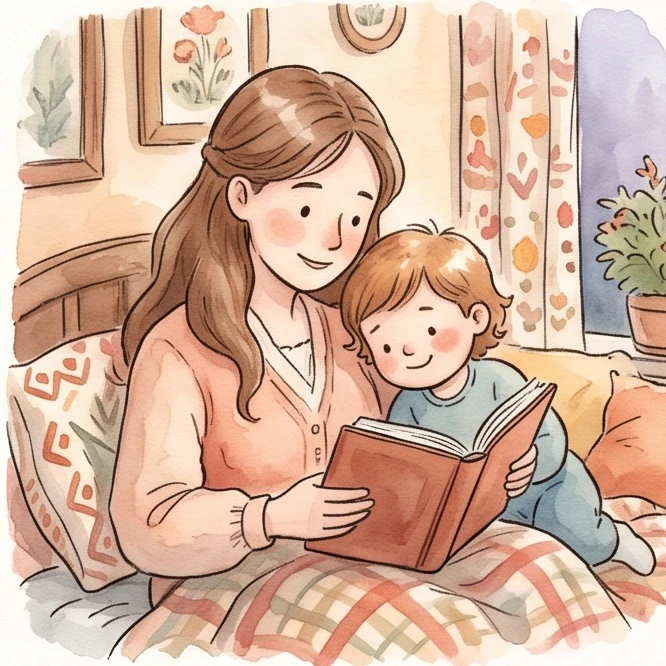Watercolor Storybook Portrait