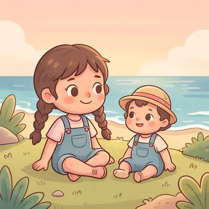 Whimsical Island-Life Game Character